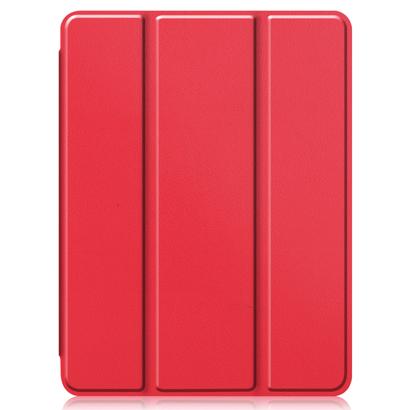iPad Pro 11" 2021 (3rd Gen) Case Tri-Fold Pen Holder (Red)