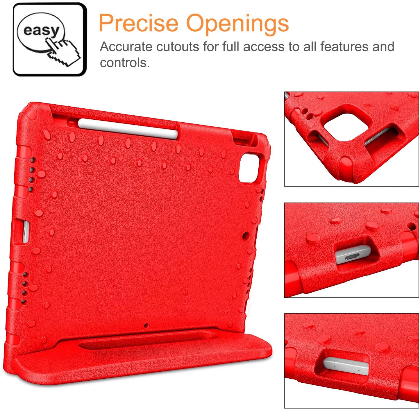 iPad Air 5 Case (10.9" 2022) EVA Shockproof (Red)