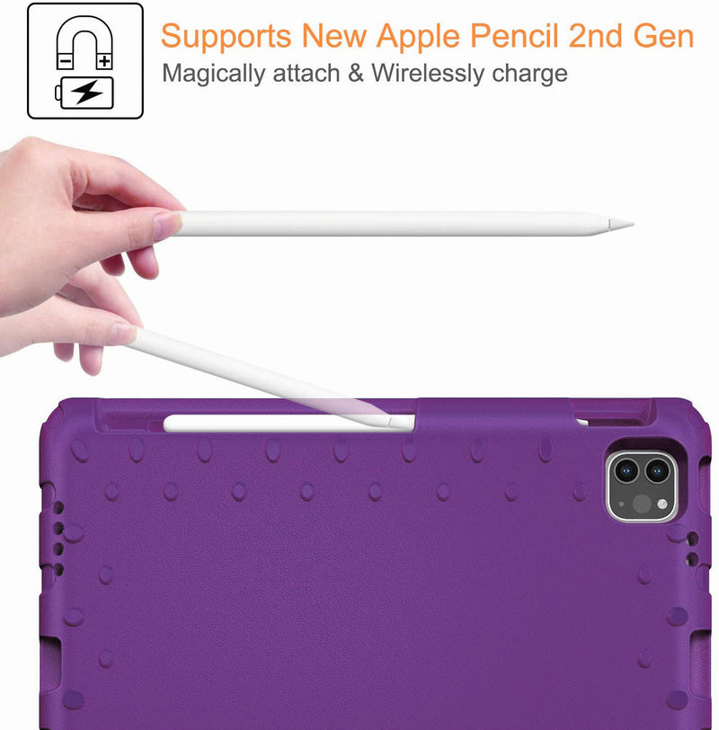 iPad Pro 11 Case 2021 (3rd Gen) EVA Shockproof (Purple)
