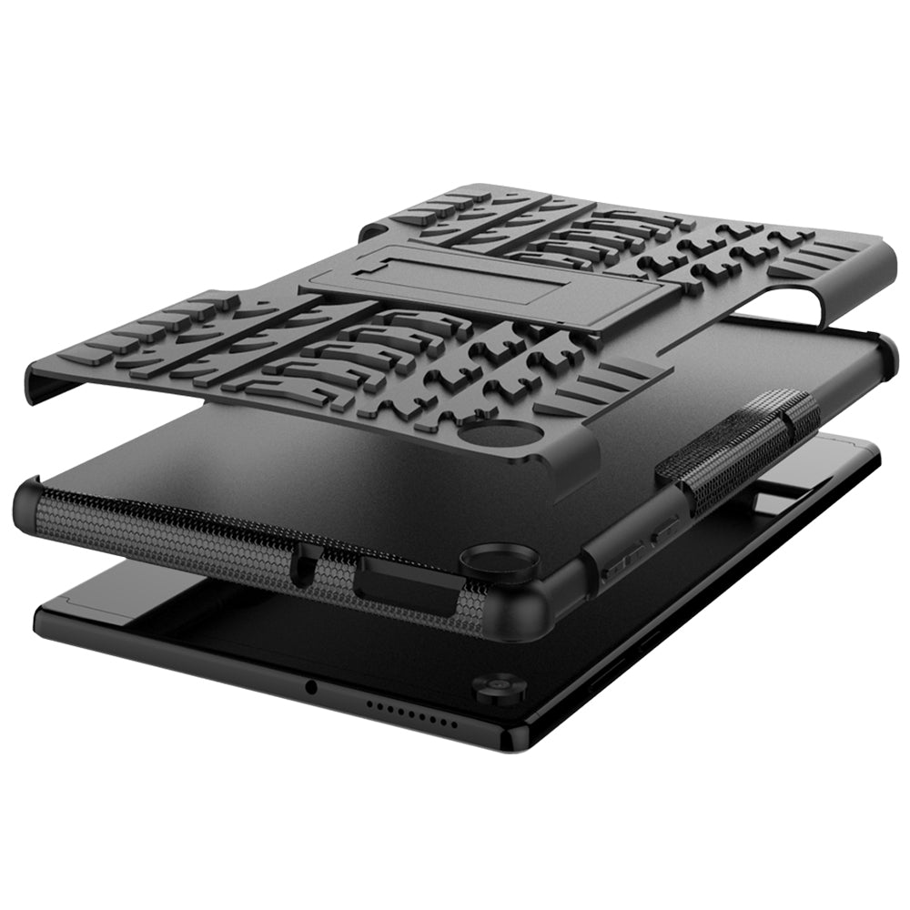 Lenovo Tab M10 HD (2nd Gen) TB-X306F Heavy Duty Rugged Case [Black]