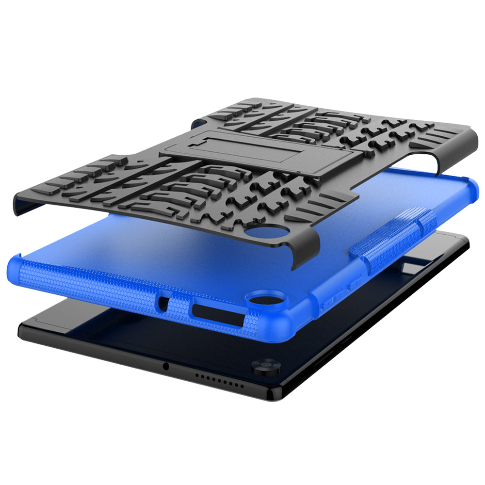Lenovo Tab M10 HD (2nd Gen) TB-X306F Heavy Duty Rugged Case [Blue]
