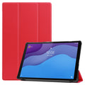 Lenovo Tab M10 HD (2nd Gen) TB-X306F Tri-Fold PU Case [Red] - Red