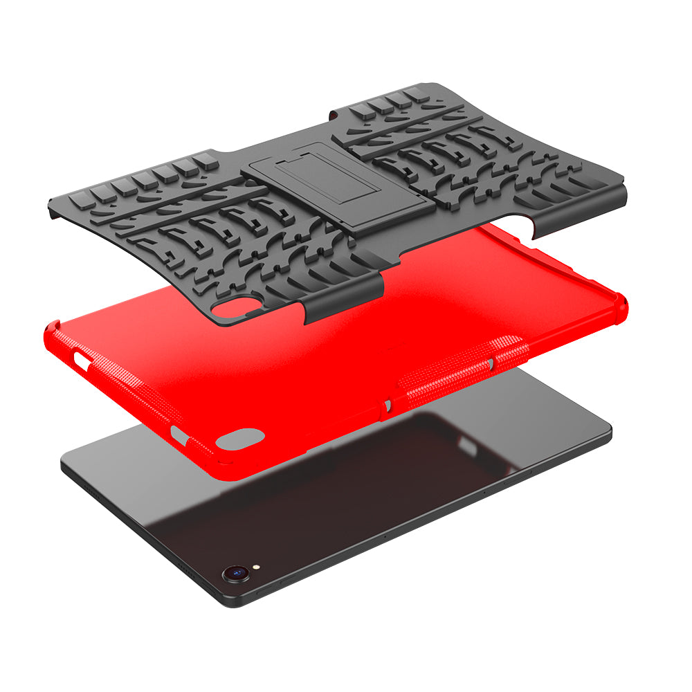 Lenovo Tab P11 Plus J616 Heavy Duty Rugged Case [Red]