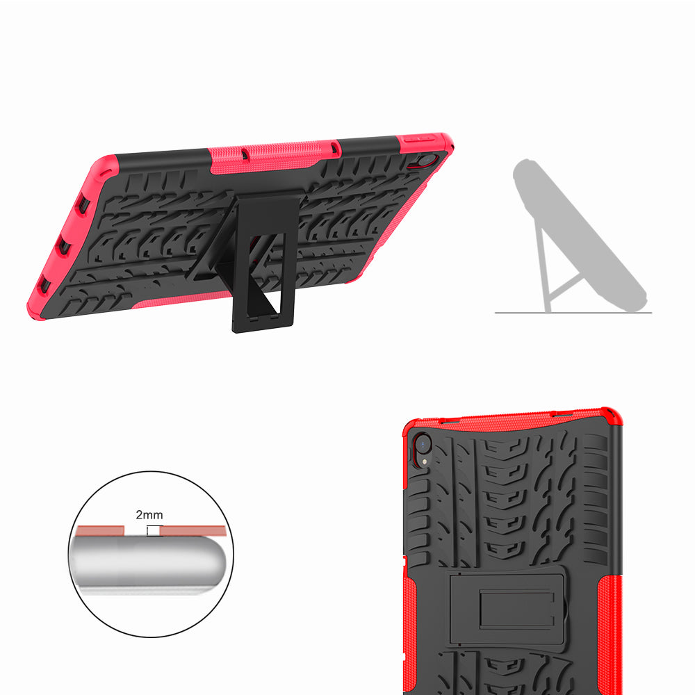 Lenovo Tab P11 Plus J616 Heavy Duty Rugged Case [Black]