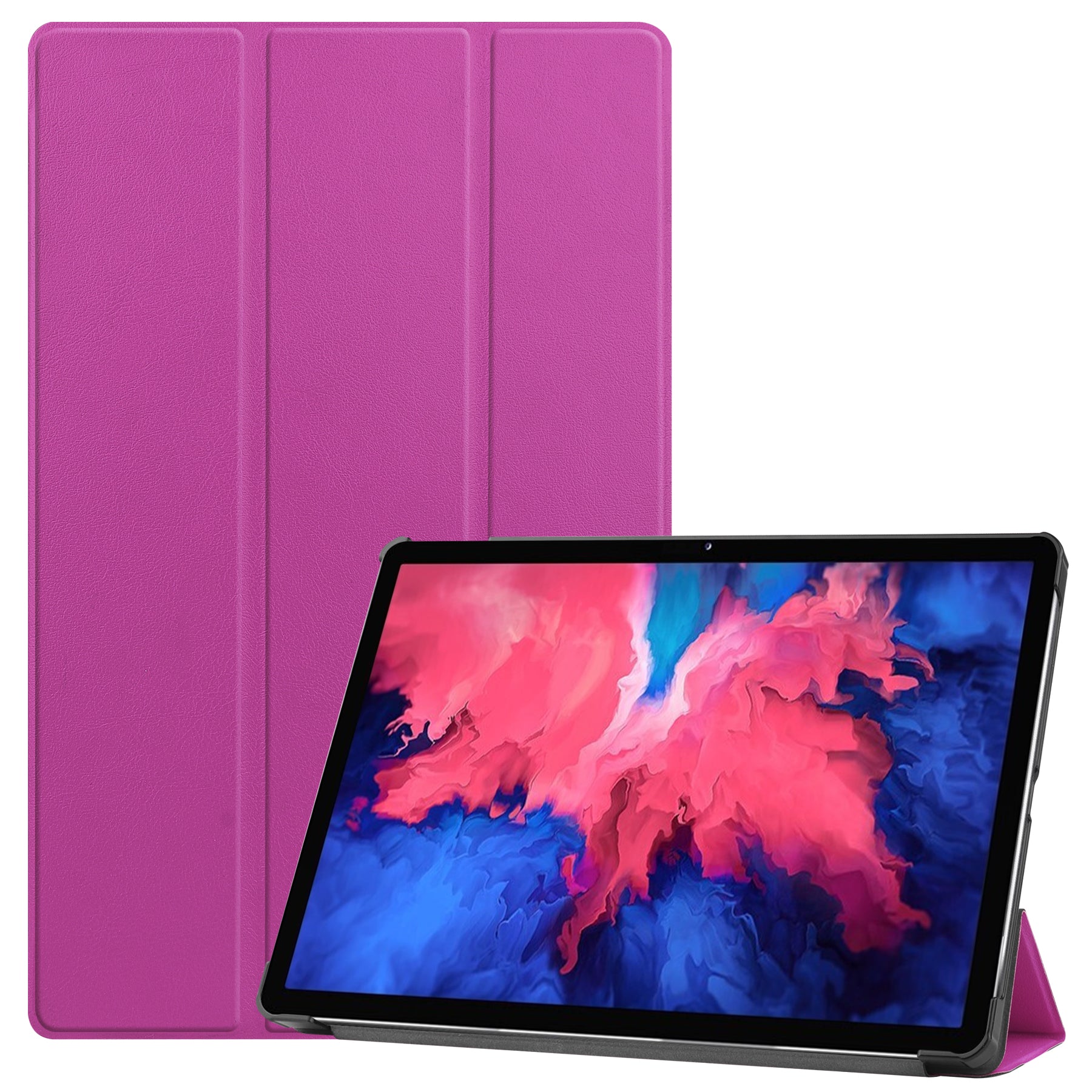 Lenovo Tab P11 Plus J616 Tri-Fold PU Case [Purple]