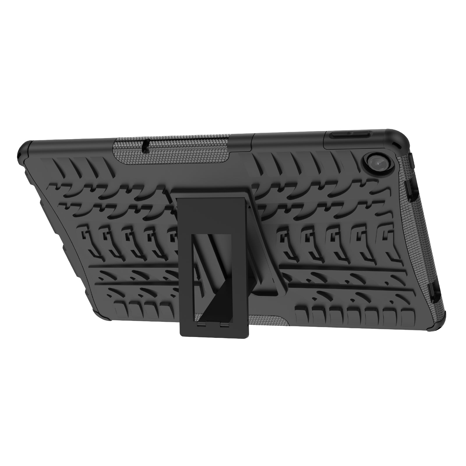 Lenovo Tab M10 Plus (3rd Gen) TB125 Heavy Duty Rugged Case [Black]