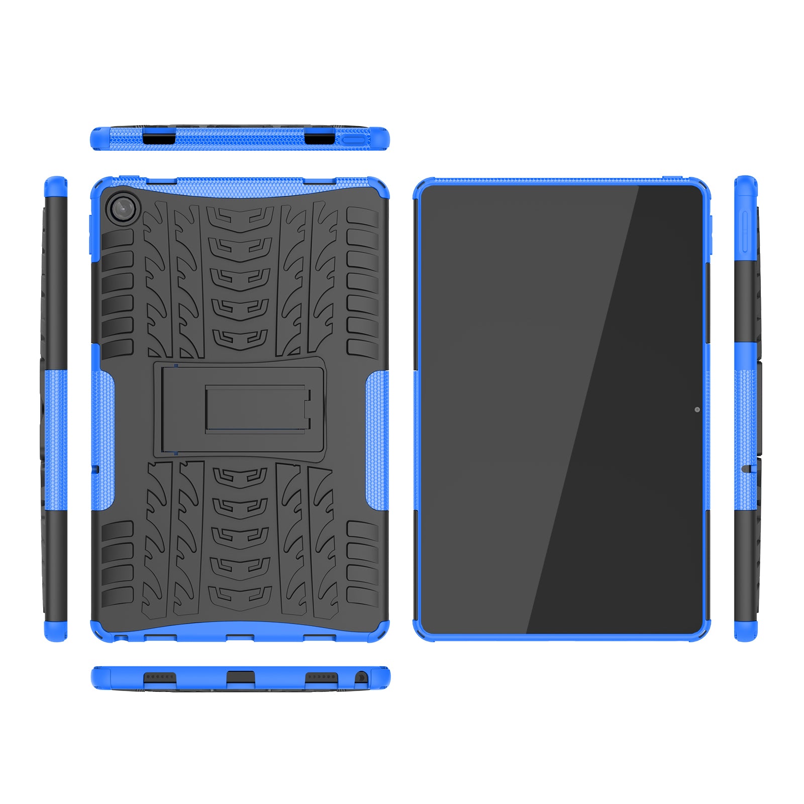 Lenovo Tab M10 Plus (3rd Gen) TB125 Heavy Duty Rugged Case [Blue]