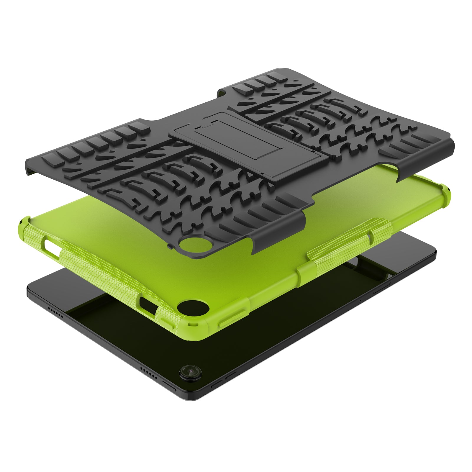 Lenovo Tab M10 Plus (3rd Gen) TB125 Heavy Duty Rugged Case [Green]