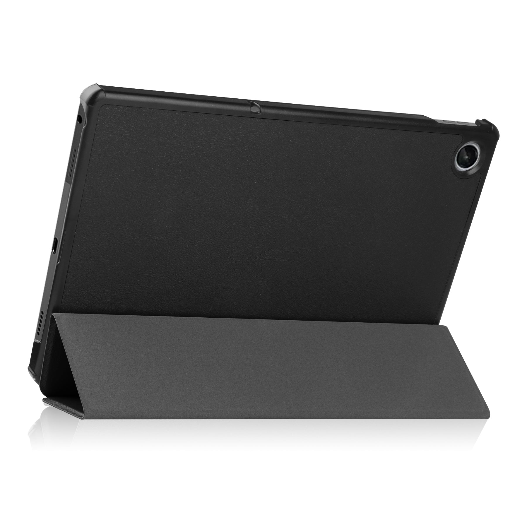 Lenovo Tab M10 Plus (3rd Gen) TB125 Tri-Fold PU Case [Black]