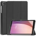 Lenovo Tab M8 (4th Gen) TB300 Tri-Fold PU Case [Black] - Black
