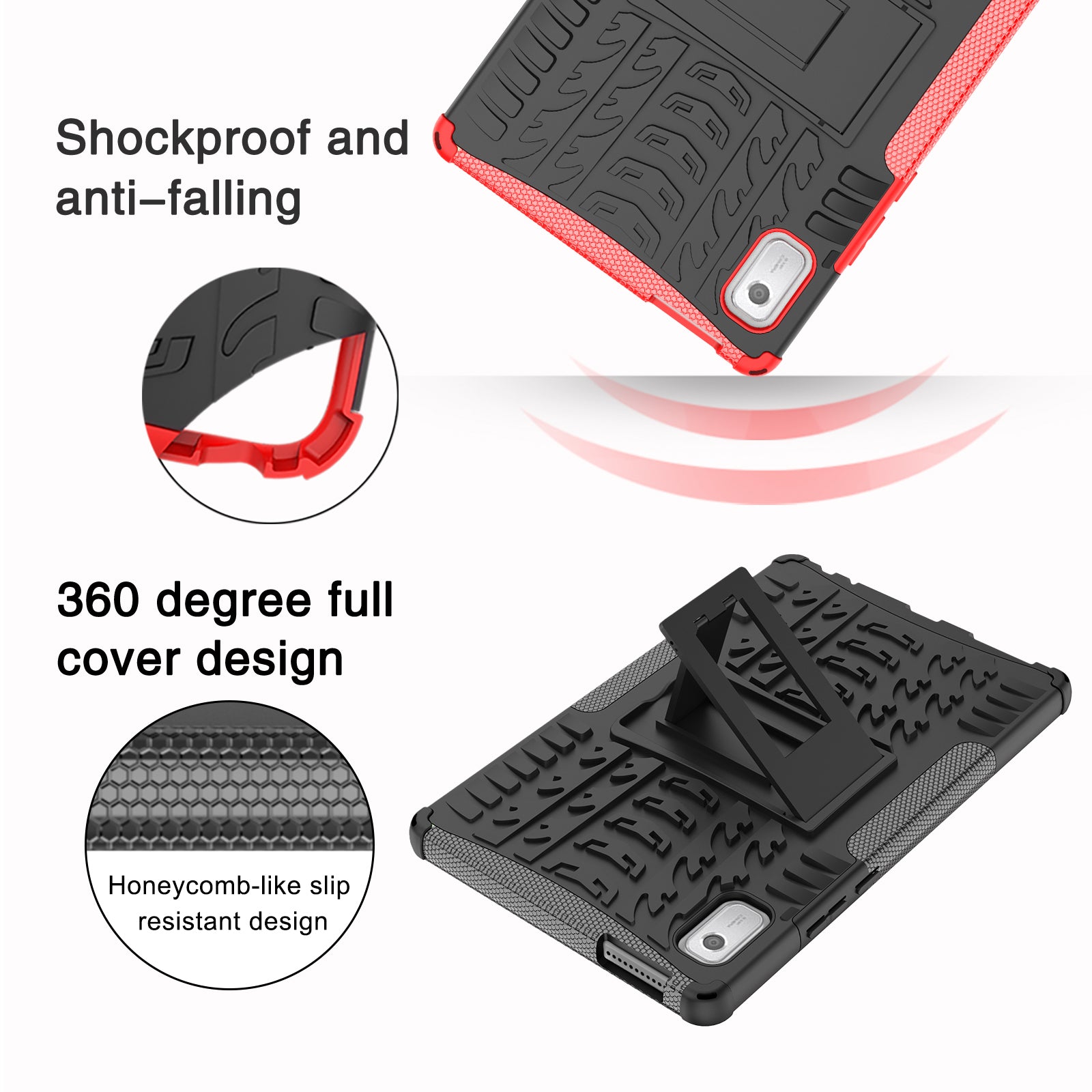 Lenovo Tab M9 TB310 Heavy Duty Rugged Case [Blue]