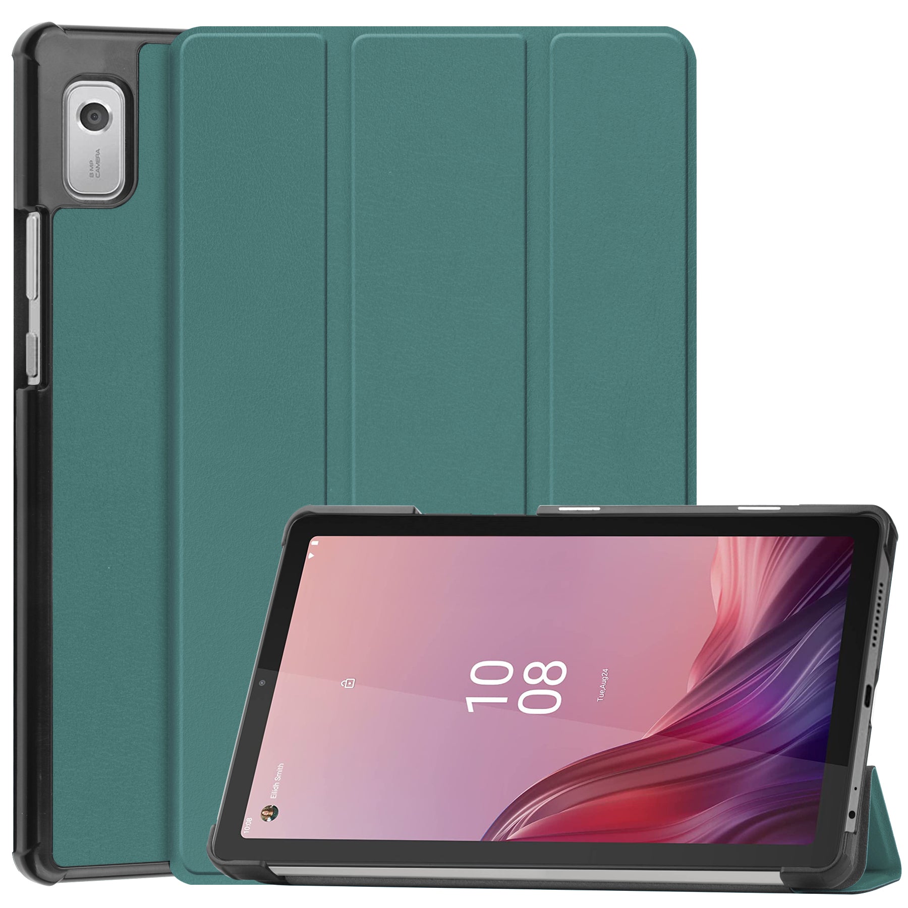 Lenovo Tab M9 TB310 Tri-Fold PU Case [Teal]