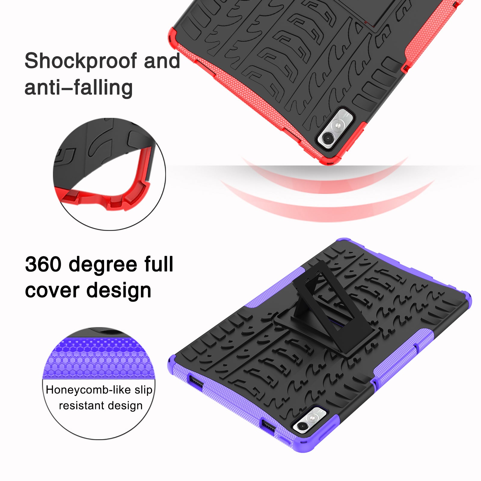 Lenovo Tab P11 (2nd Gen) TB350 Heavy Duty Rugged Case [Green]