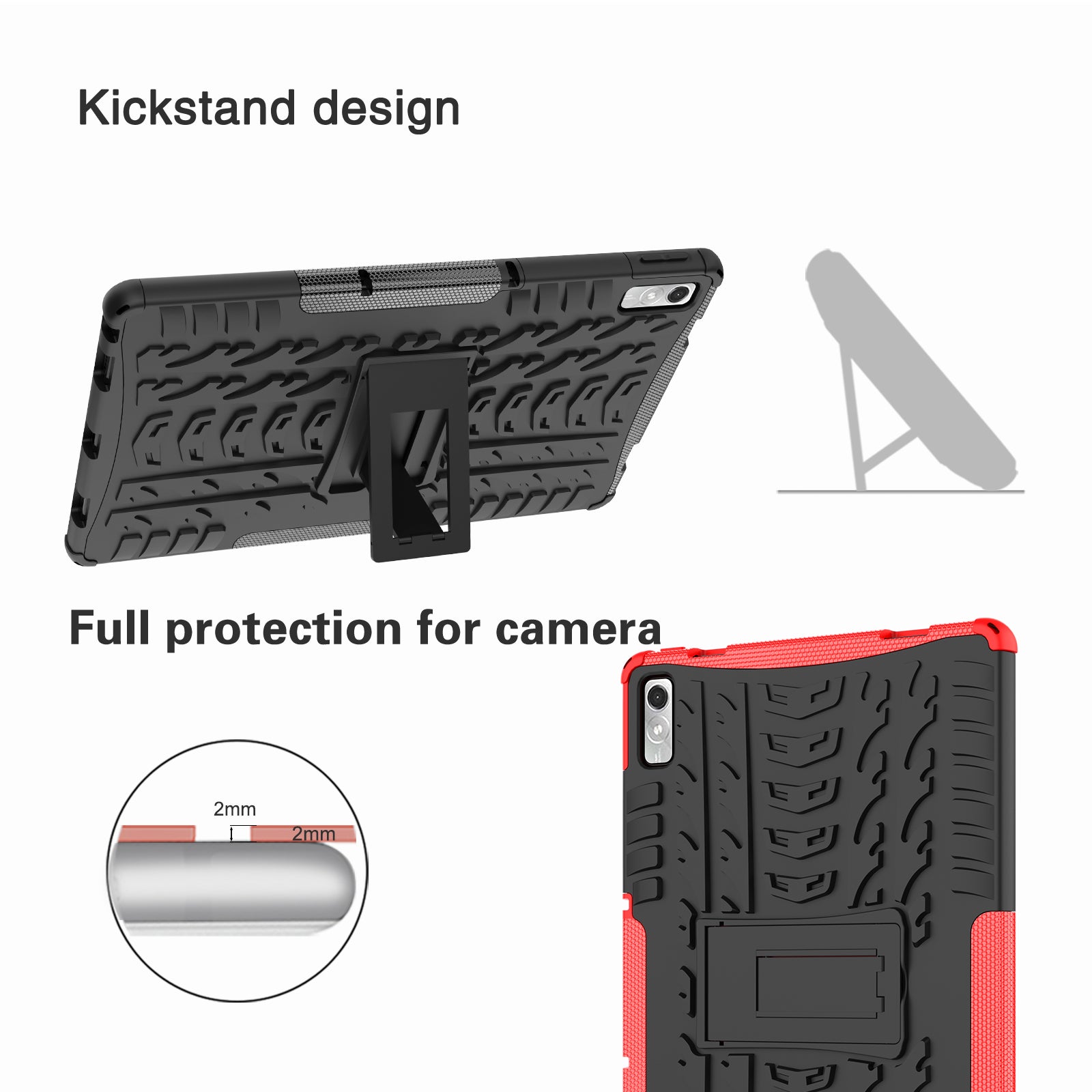 Lenovo Tab P11 (2nd Gen) TB350 Heavy Duty Rugged Case [Blue]