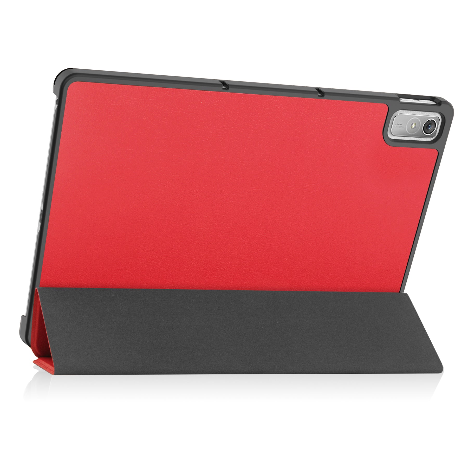 Lenovo Tab P11 (2nd Gen) TB350 Tri-Fold PU Case [Red]