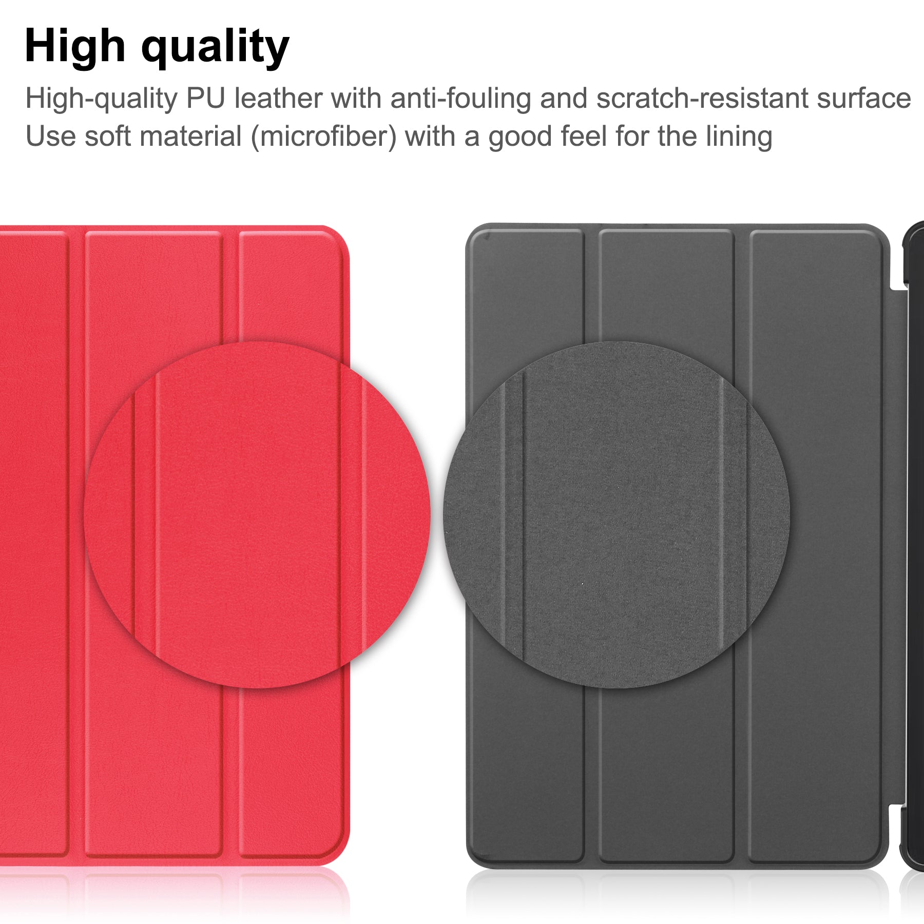 Lenovo Tab P11 (2nd Gen) TB350 Tri-Fold PU Case [Red]