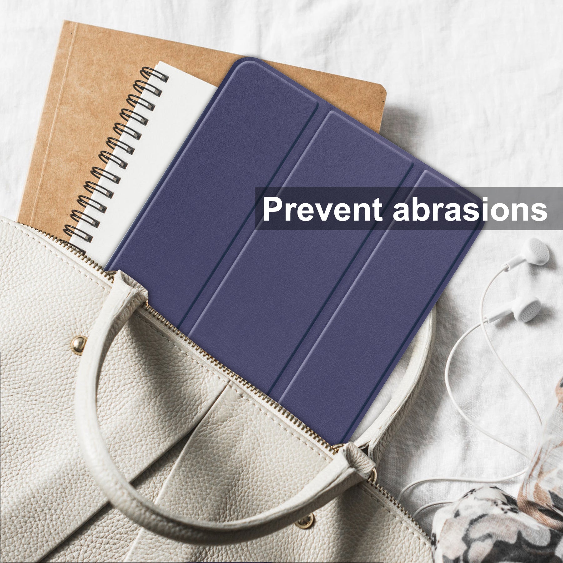 Lenovo Tab P11 (2nd Gen) TB350 Tri-Fold PU Case [Navy]