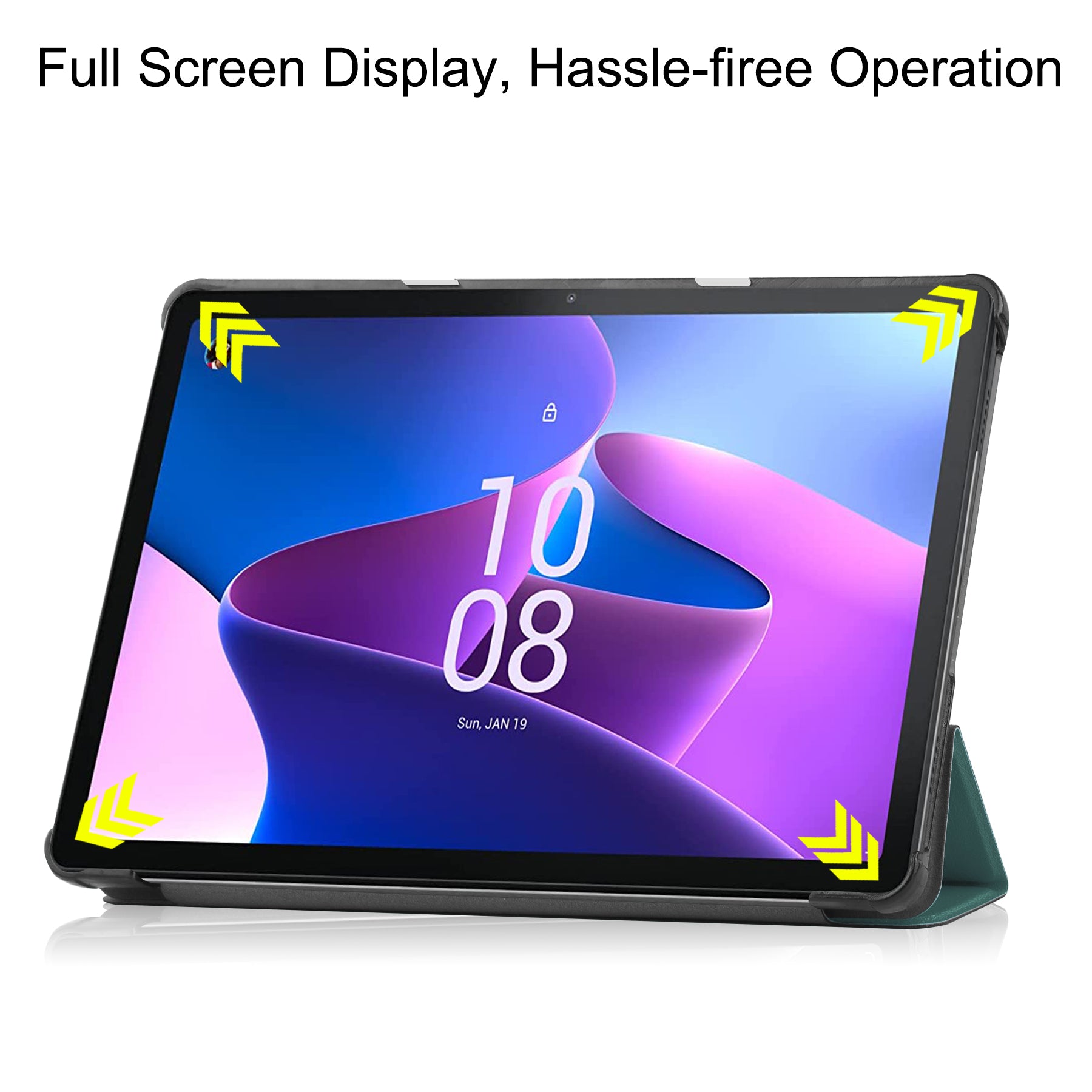 Lenovo Tab M10 (3rd Gen) TB328 Tri-Fold PU Case [Teal]