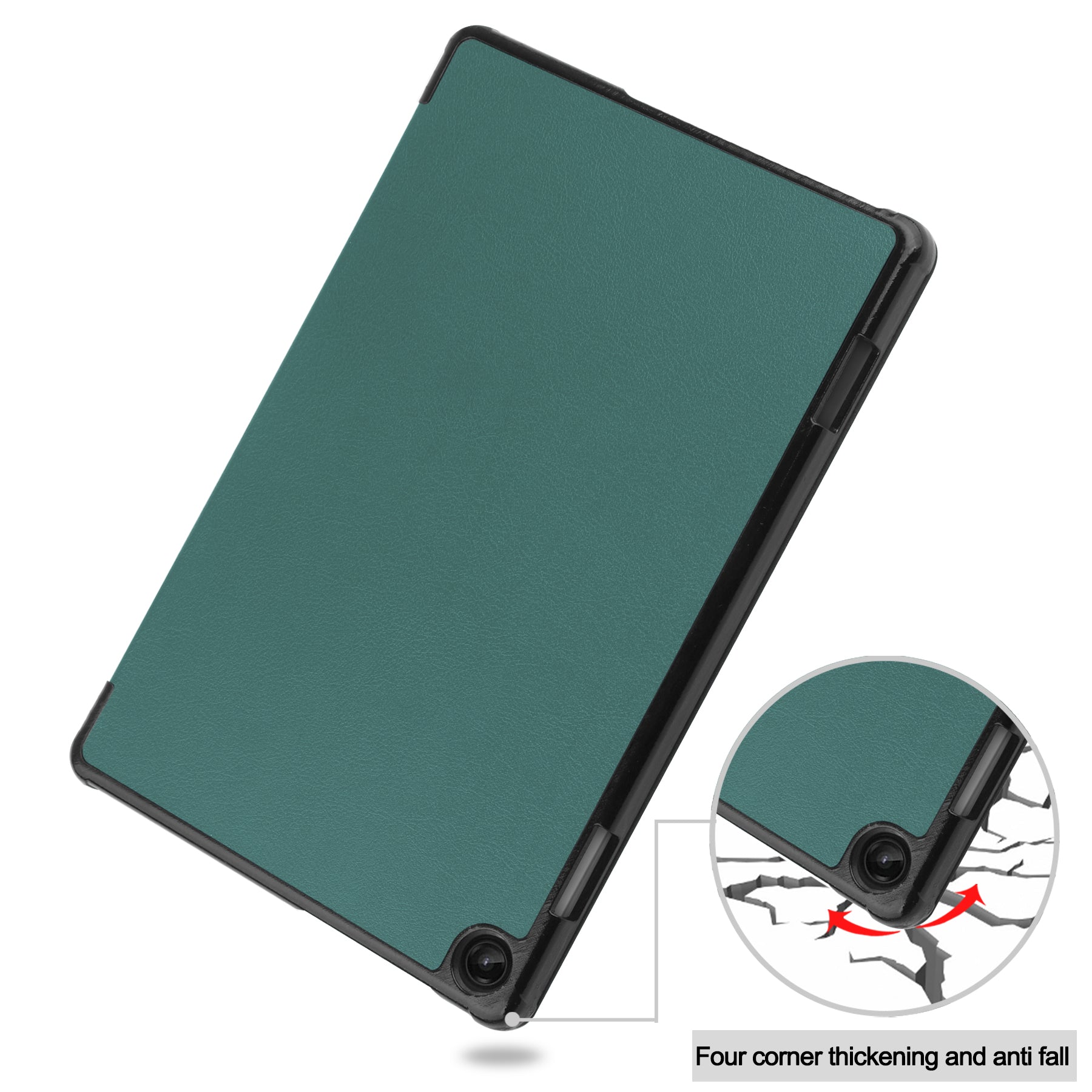 Lenovo Tab M10 (3rd Gen) TB328 Tri-Fold PU Case [Teal]