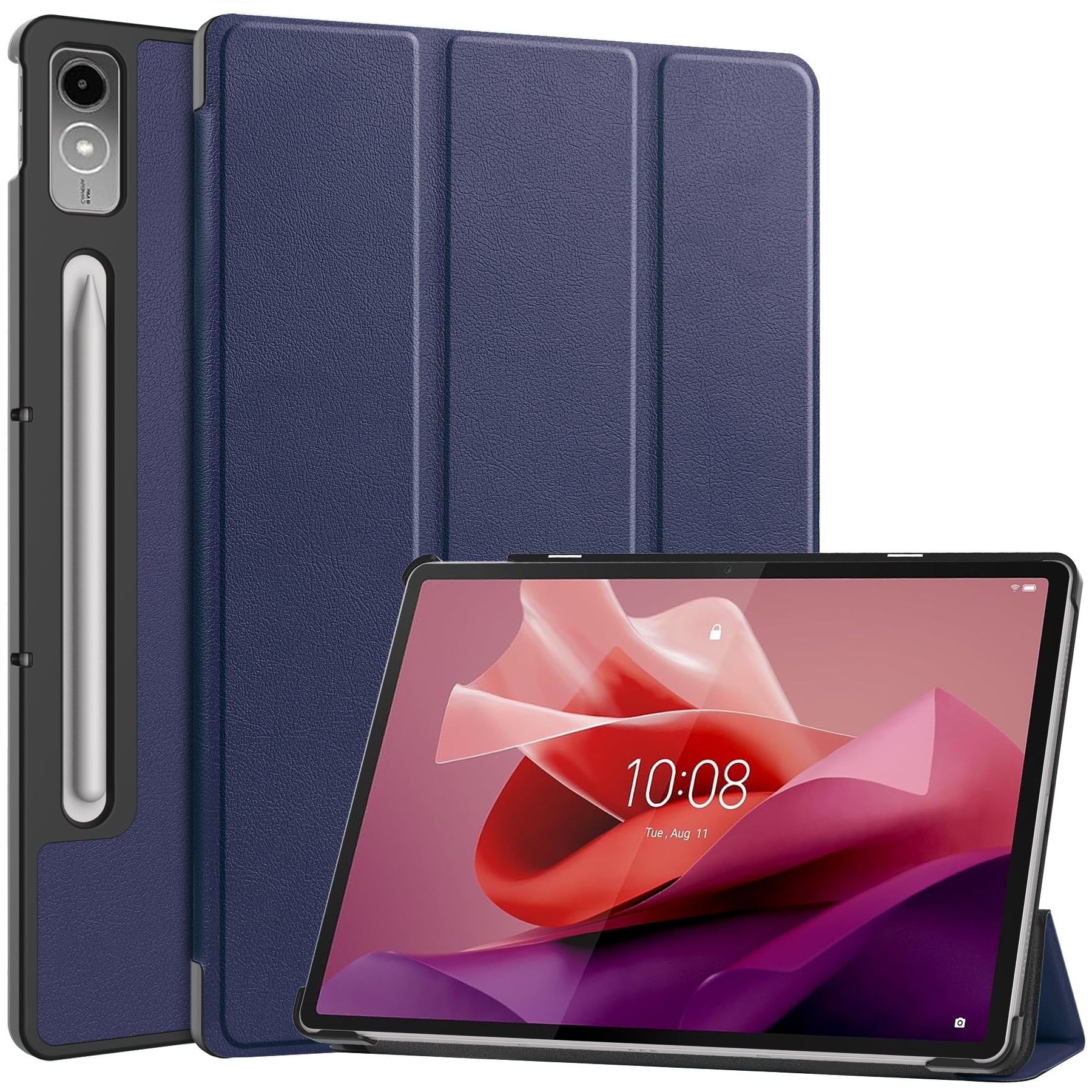 Lenovo Tab P12 TB370 Tri-Fold PU Case [Navy]