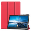 Lenovo Tab M10 FHD Rel TB-X605LC Tri-Fold PU Case [Red] - Red