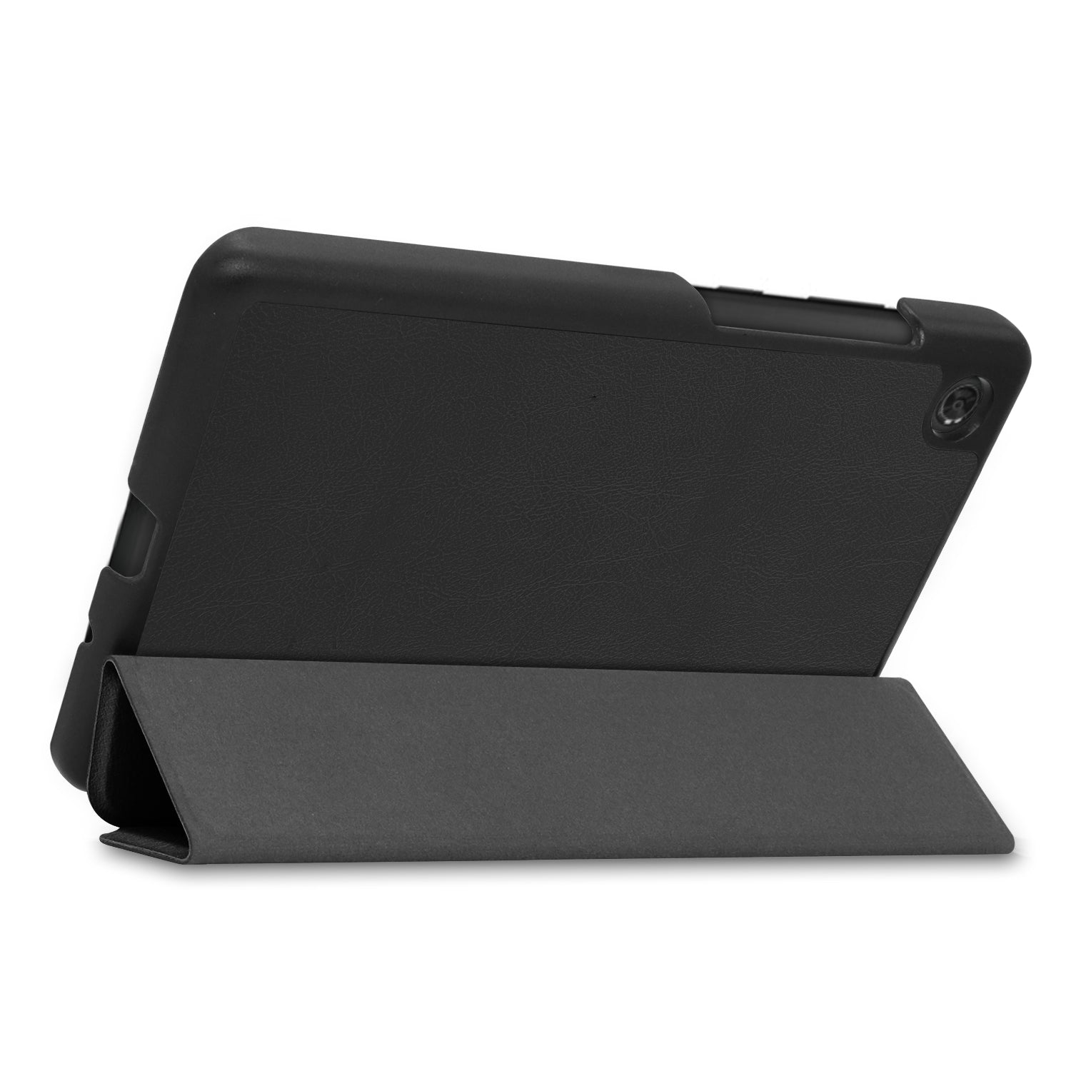 Lenovo Tab M7 (3rd Gen) TB-7306F Tri-Fold PU Case [Black]
