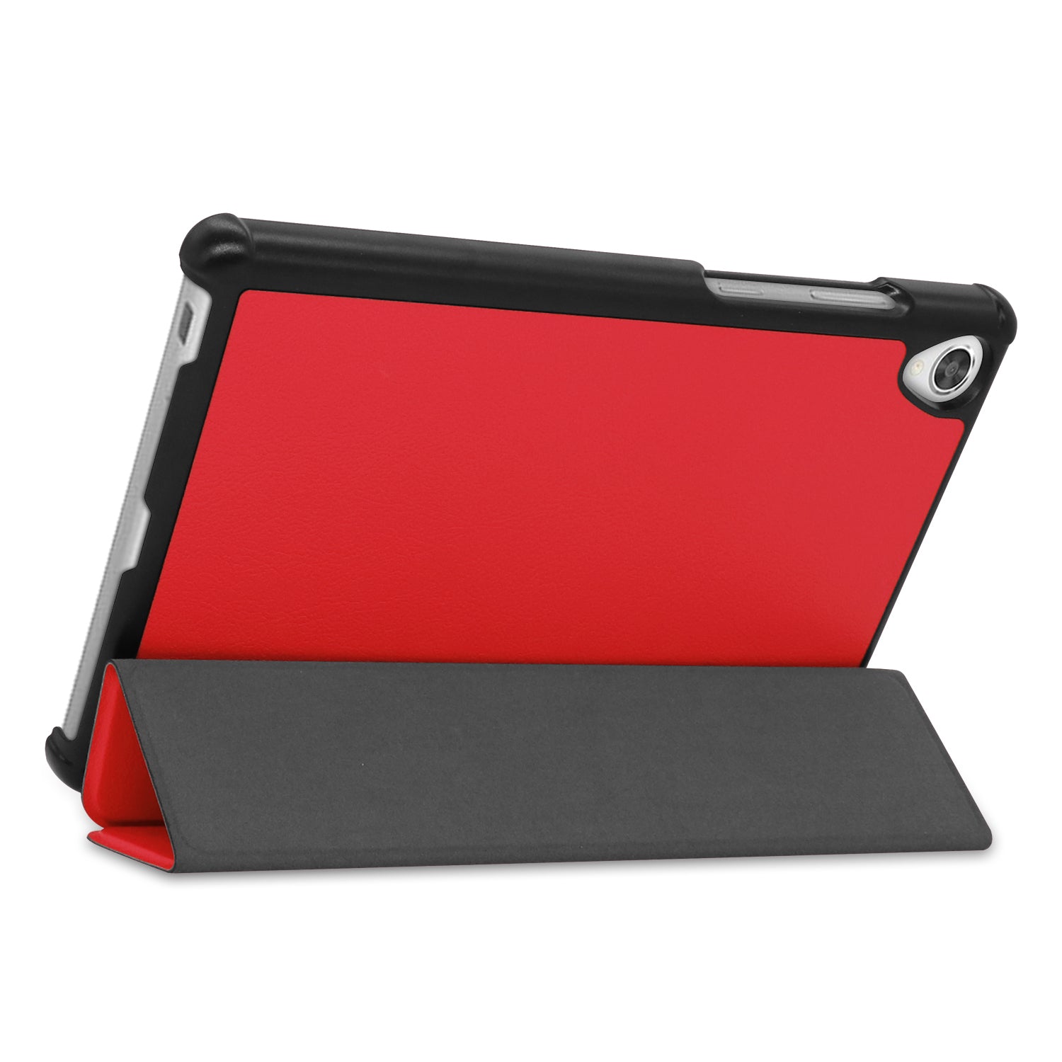 Lenovo Tab M8 (3rd Gen) TB-8506F Tri-Fold PU Case [Red]