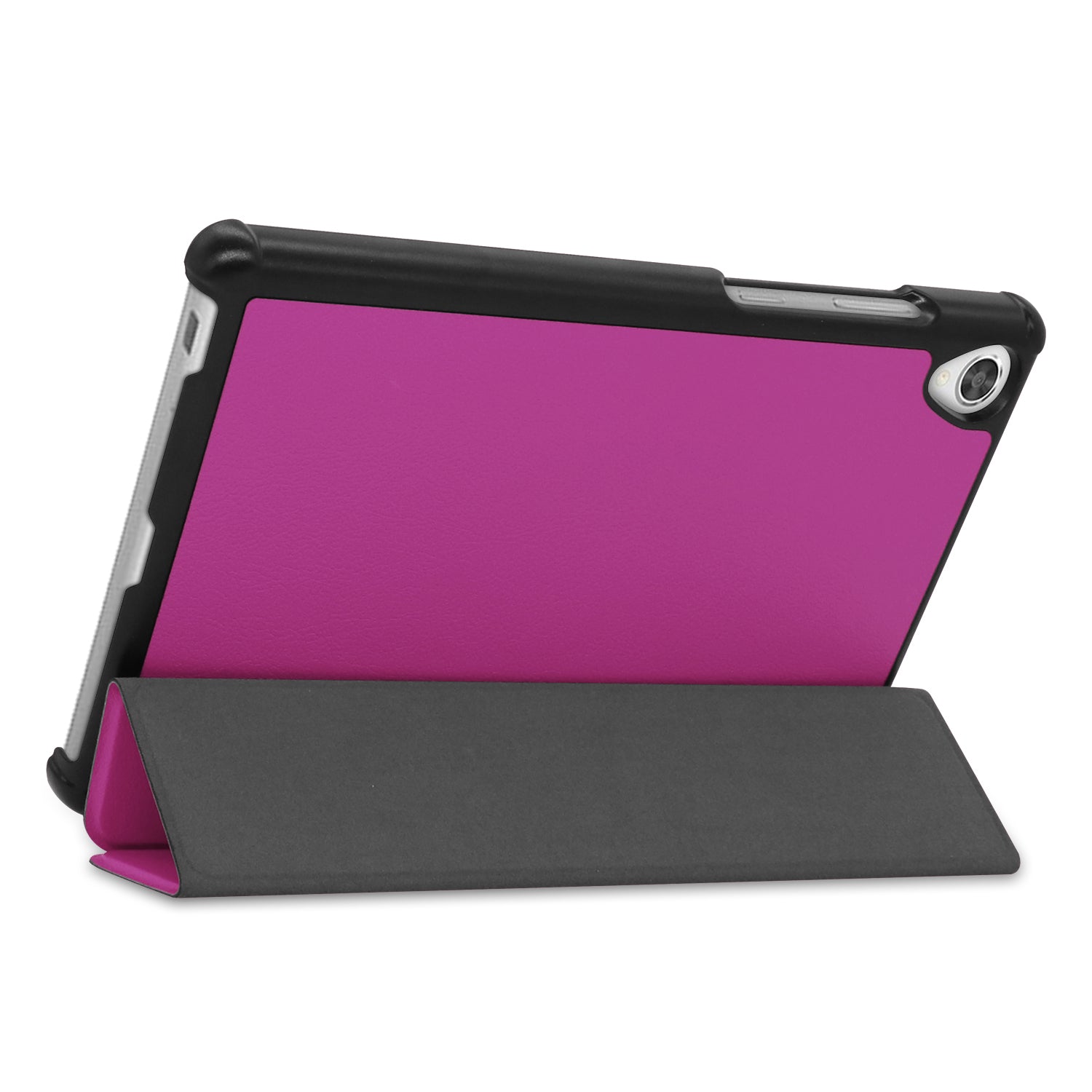 Lenovo Tab M8 (3rd Gen) TB-8506F Tri-Fold PU Case [Purple]