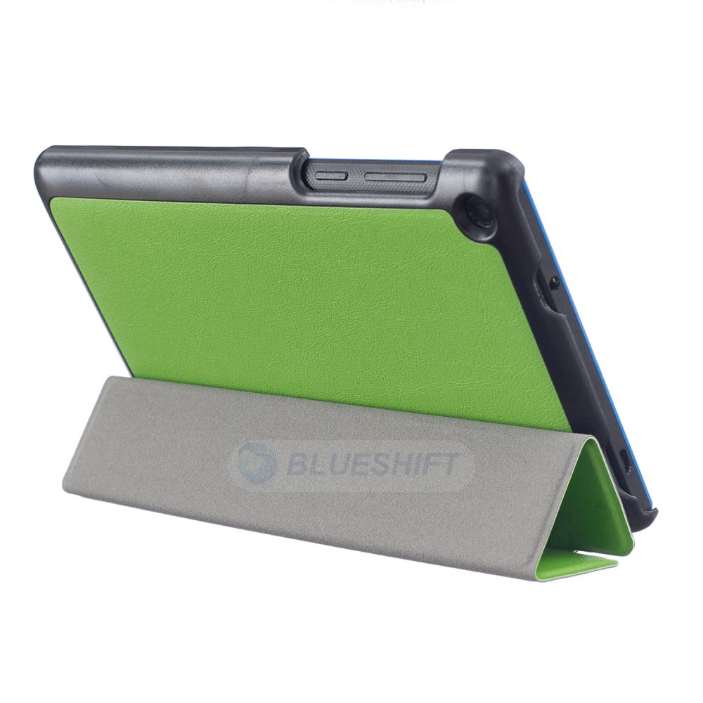 Lenovo Tab 3 A7-10 710F Tri-Fold PU Case [Green]