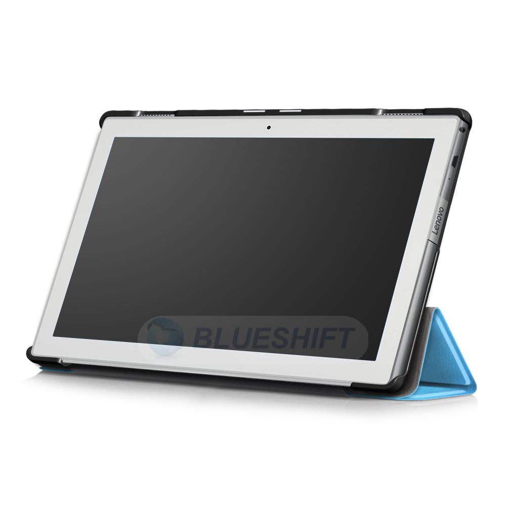 Lenovo Tab 4 10 TB-X304F Tri-Fold PU Case [LightBlue]