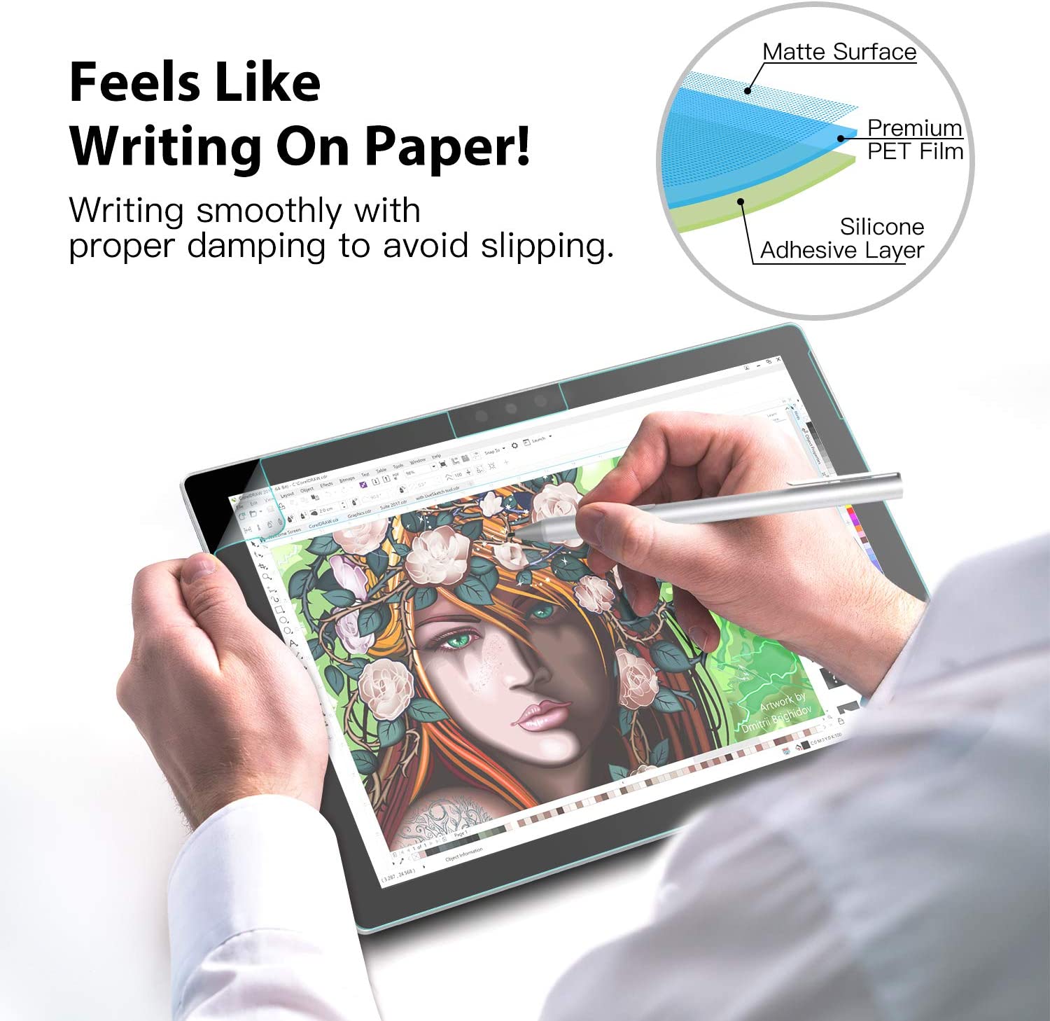Microsoft Surface Go 3 Paperfeel Screen Protector