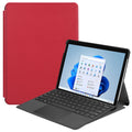 Microsoft Surface Pro 8 Multiple Angle Case (Red) - Red