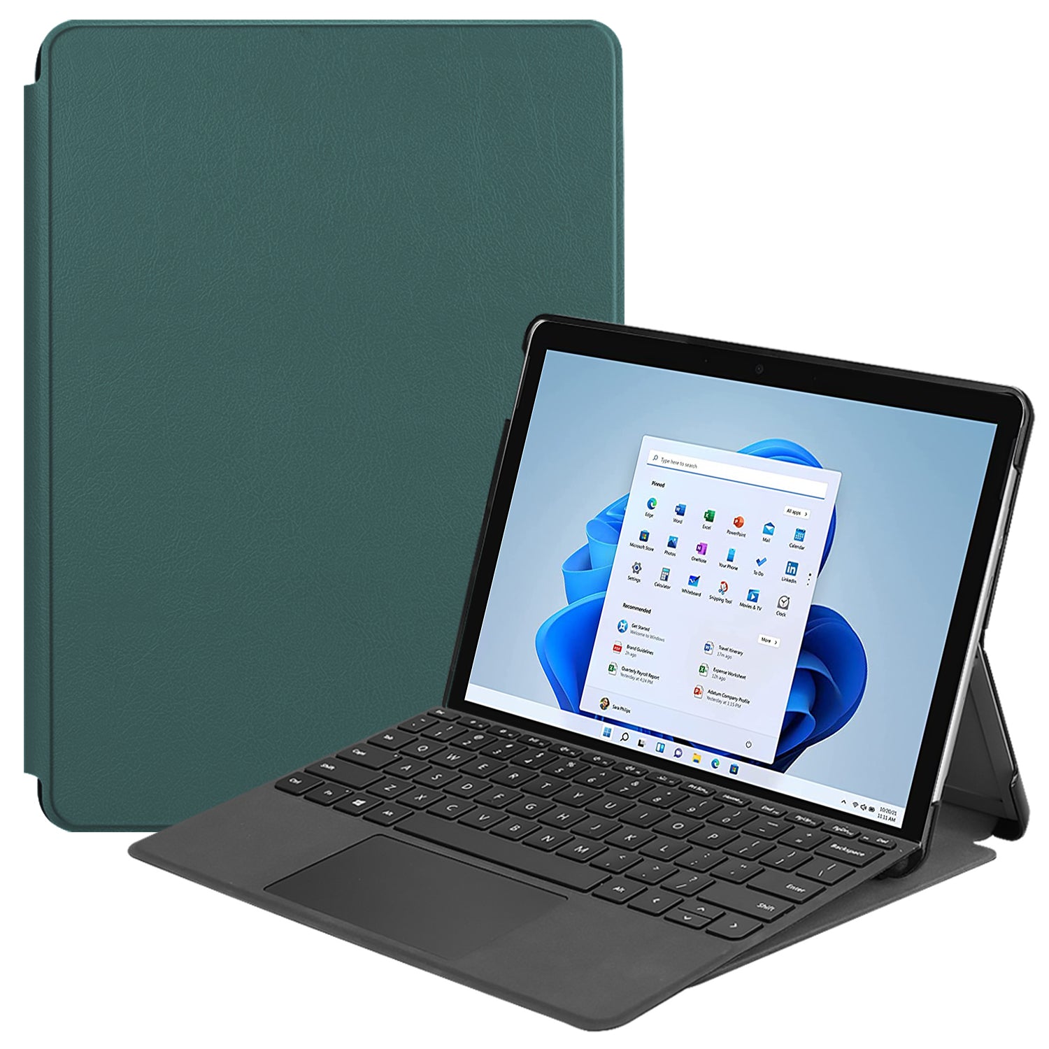 Microsoft Surface Pro 8 Multiple Angle Case (Teal)
