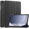 Samsung Galaxy Tab A11 Plus A11+ A9 Plus A9+ Tri-fold PU Leather Stand Case Black - Black