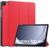 Samsung Galaxy Tab A11 Plus A11+ A9 Plus A9+ Tri-fold PU Leather Stand Case Red - Red