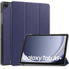 Samsung Galaxy Tab A11 Plus A11+ A9 Plus A9+ Tri-fold PU Leather Stand Case Navy - Navy