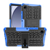 Samsung Galaxy Tab A11 A9 Heavy Duty Kickstand Rugged Case Blue - Blue