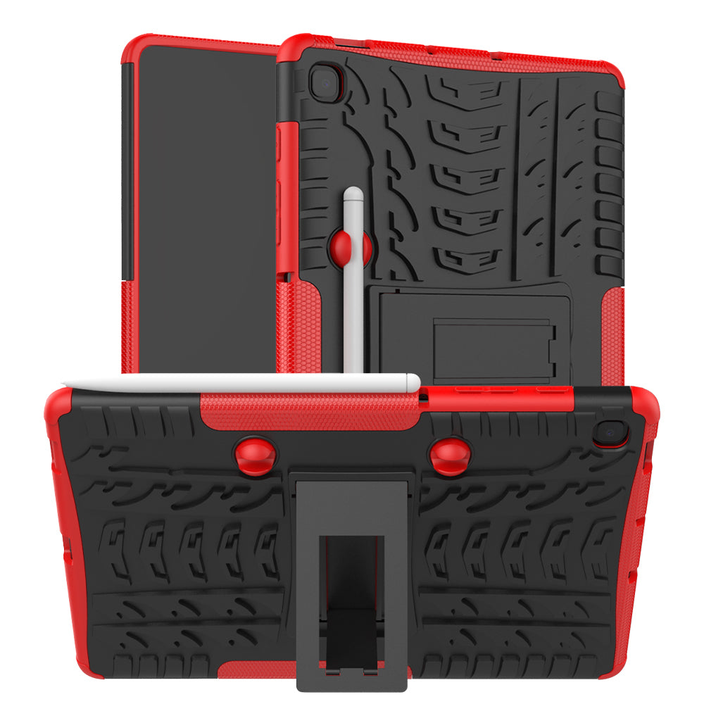 Samsung Galaxy Tab S6 Lite Heavy Duty Case [Red]