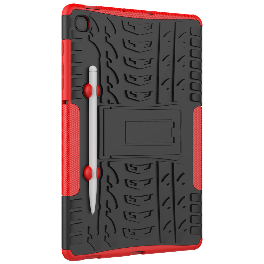 Samsung Galaxy Tab S6 Lite Heavy Duty Case [Red]