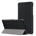 Lenovo Tab E7 TB-7104 Tri-Fold PU Case [Black] - Black
