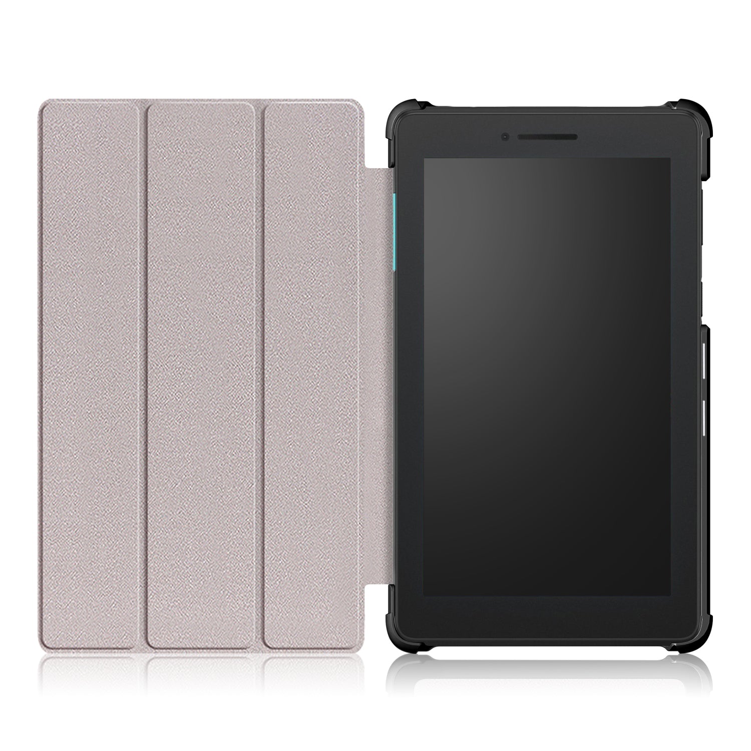Lenovo Tab E7 TB-7104 Tri-Fold PU Case [Red]