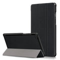 Lenovo Tab E8 TB-8304 Tri-Fold PU Case [Black] - Black