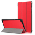 Lenovo Tab E8 TB-8304 Tri-Fold PU Case [Red] - Red