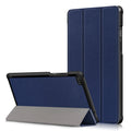 Lenovo Tab E8 TB-8304 Tri-Fold PU Case [Dark Blue] - Dark Blue